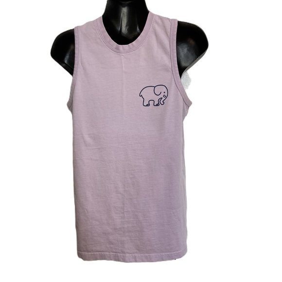 Elephant Ivory Ella Purple Girl's Sleeveless Tank Top XS - Picture 1 of 15